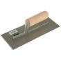 Notched Trowel 5mm V Notches Wooden Handle 11in x 4.1/2in by R.S.T. - RTR153DT