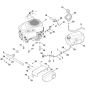 Engine and Tank for Stihl RT 4082.1