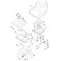 Seat for Stihl RT 6127.1 ZL
