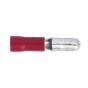 Bullet Terminal Dia.4mm Male Red Pack of 100 Sealey Part No. RT11