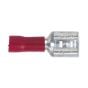 Push-On Terminal 6.3mm Female Red Pack of 100 Sealey Part No. RT21