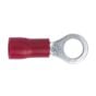 Easy-Entry Ring Terminal Dia.5.3mm (2BA) Red Pack of 100 Sealey Part No. RT25