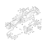 Frame Assembly for Stihl RT 5097.0 C Ride on Mowers