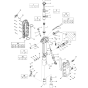 Main Assembly for Atlas Copco RTEX (H25) Handheld Pneumatic Breakers (from s/n PUN181208 onwards)