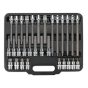 Hex Socket Bit Set 30pc 1/2"Sq Drive Sealey Part No. S01077