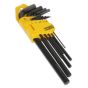 Hex Key Set 9pc Long Metric Sealey Part No. S01091