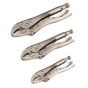 Locking Pliers Set 3pc Sealey Part No. S0463