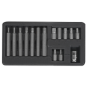 Hex Bit & Holder Set 15pc - Metric Sealey Part No. S0533