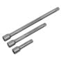 Extension Bar Set 3pc 1/4"Sq Drive Sealey Part No. S0718