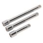 Extension Bar Set 3pc 3/8"Sq Drive Sealey Part No. S0719