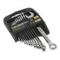 Combination Spanner Set 11pc Imperial Sealey Part No. S0857