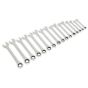 Combination Ratchet Spanner Set 16pc Metric Sealey Part No. S0869