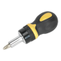 Screwdriver Ratchet Stubby Sealey Part No. S0936S