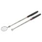 Telescopic Magnetic Pick-Up Tool & Inspection Mirror Set 2pc Sealey Part No. S0940