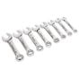 Combination Spanner Set 8pc Stubby Imperial Sealey Part No. S0976