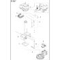 Motor Assembly for Husqvarna S36