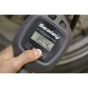 Digital Tyre Inflator with Clip-On Connector Sealey Part No. SA394