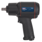 Air Impact Wrench 1/2"Sq Drive Twin Hammer Sealey Part No. SA6007