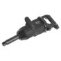 Air Impact Wrench 1"Sq Drive Pin Clutch Straight/Long Anvil 1800lb.ft Sealey Part No. SA681