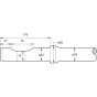 Breaker Steel For Montabert SC08 - Chisel Tool