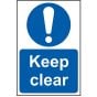 Keep Clear - PVC 200 x 300mm by Scan - 253