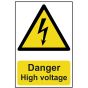 Danger High Voltage - PVC 200 x 300mm by Scan - 761