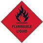 Flammable Liquid SAV - 100 x 100mm by Scan - 1850S