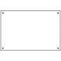 Rigid Backing Board - FMX 600 x 400mm by Scan - 4500