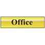 Office - Polished Brass Effect 200 x 50mm by Scan - 6010