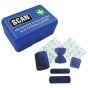 Hypoallergenic Blue Plasters 100 Assorted by Scan - SCANBDP