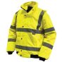 Hi-Vis Bomber Jacket Yellow - XL (48in) by Scan - OC-285-XL