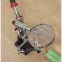 Mini Robot Soldering Stand with Magnifier & Iron Holder Sealey Part No. SD150H