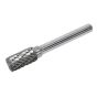 Tungsten Carbide Rotary Burr Cylindrical Front End Cut 10mm Sealey Part No. SDB01