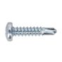 Self Drilling Screw 4.2 x 19mm Pan Head Phillips Zinc D7504N Pack of 100 Sealey Part No. SDPH4219