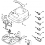 Machine Cover Assembly for Stihl SE120, SE120E Vacuum Cleaners