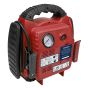 Sealey RoadStart Emergency Jump Starter with Air Compressor 12V 900 Peak Amps - RS132