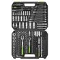 Socket Set 1/4", 3/8" & 1/2" Square Drive (219 Piece)