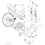 Seat for Husqvarna CTH 194