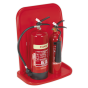 Fire Extinguisher Stand - Double Sealey Part No. SFEH02