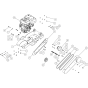 Engine & Drive System Assembly for Camon SG30 Rotovators