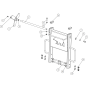 Bottom Handlebars Assembly for Camon SG30 Rotovators