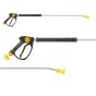 V-Tuf Swivel Tufgun Tg350s + 900mm Bent Lance & Nozzle Yellow Kit - Soft Grip - Sglnkit15 - V-TUF Pressure Washer Parts - SGLNKIT15