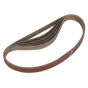 Sanding Belt 25 x 762mm 60Grit Pack of 5 Sealey Part No. SM750B60G