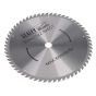 Compound Mitre Saw Blade 305 x 2.8mm 25.4mm Bore 60tpu Sealey Part No. SMS12B60