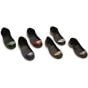 PVC Safety Overshoe Slip-On Colour Coded Steel Toe Cap (7 - 8) MED