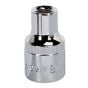 WallDrive Socket 8mm 1/2"Sq Drive Fully Polished Sealey Part No. SP1208