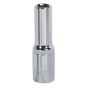 WallDrive Socket 11mm Deep 1/2"Sq Drive Fully Polished Sealey Part No. SP1211D