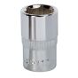 WallDrive Socket 17mm 1/2"Sq Drive Fully Polished Sealey Part No. SP1217