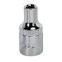 WallDrive Socket 4mm 1/4"Sq Drive Fully Polished Sealey Part No. SP1404