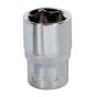 WallDrive Socket 12mm 1/4"Sq Drive Fully Polished Sealey Part No. SP1412